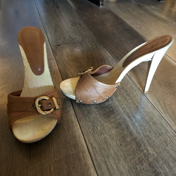 Aldo slip on belt heels - Picture 2 of 5